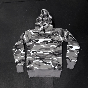 Grey camo hoodie 