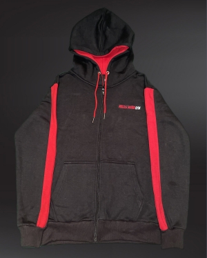 Zipped Hoodie Front  Thumb